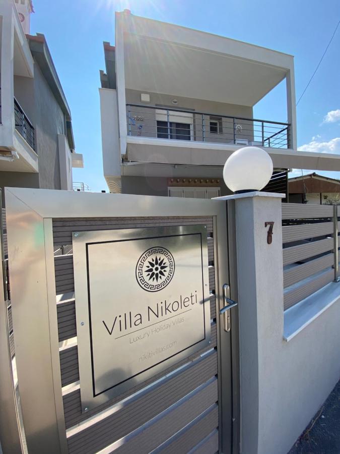 Villa Nikoleti Luxury Living Nikiti  Buitenkant foto